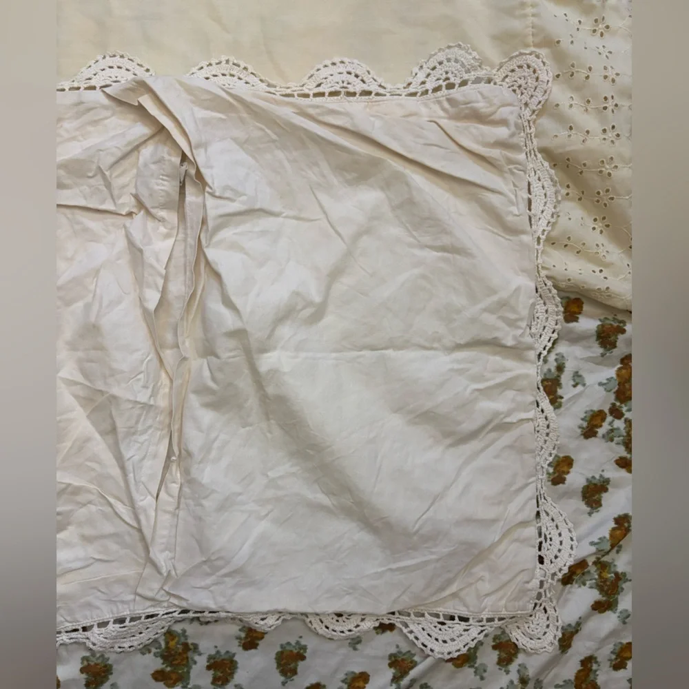 Bundle of Vintage Pillow Cases 100%‎ Cotton Medium and Large